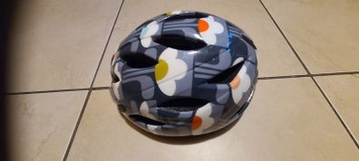 Orla Kiely style bike helmet