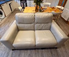 leather sofa two seater