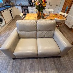 leather sofa two seater