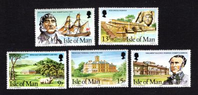 1980 Isle of Man Kermode Family in Tasmania Commemorative Stamp Mint Never Hinged (MNH)