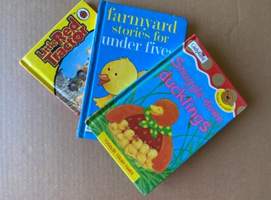 Ladybird Books Bundle for Pre-School Children Little Red Tractor etc.