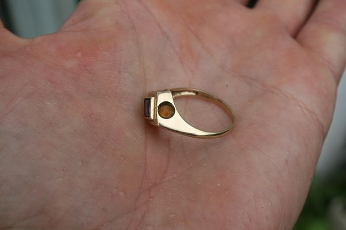 Vintage 375 Gold Ring  9 Carat Yellow Gold Ring 2,8g
