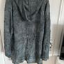 Rachel Mackay grey green embroidered hoodie jacket Image 5
