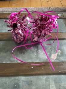 Helium balloon weights