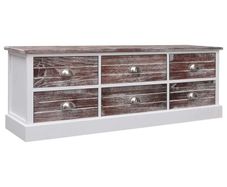 Hall Bench Brown 115x30x40 cm Wood