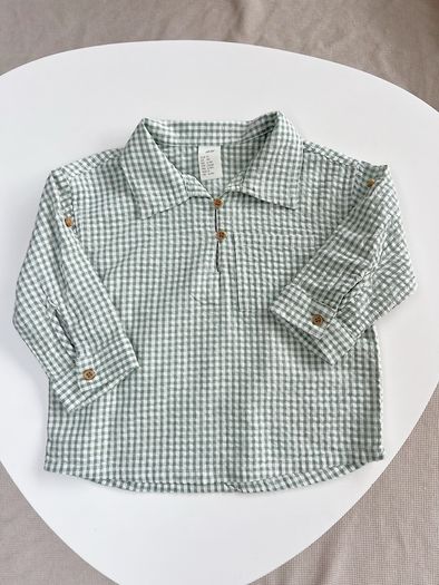 H&M 2 Piece Cotton Seersucker Set 6-9 Months, 74cm