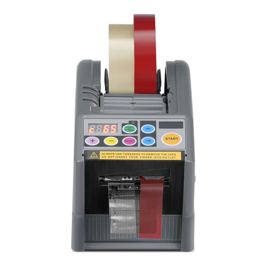 BRAND NEW Upgraded Automatic Tape Dispenser Electric 6-60mm Applicable Tape Width Adhesive Cutter Packaging Machine 220V/110V