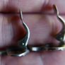 Vintage 925 Sterling Silver Marcasite Earrings Image 8