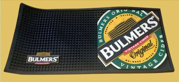 Vintage Bulmers Cider Rubber Bar Runner New