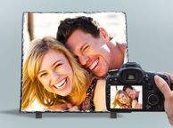 main image for ad Personalised square shape Photo Slate 20 x 20cm