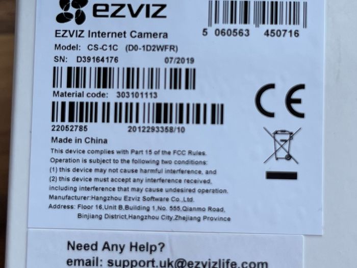 EZVIZ Indoor Camera