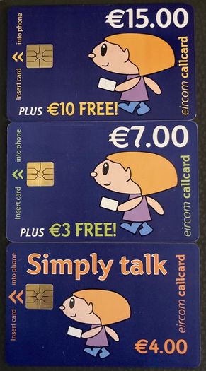Simply Talk Cards X 3