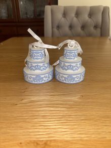 Wedgwood Christmas Tree Cake Ornament