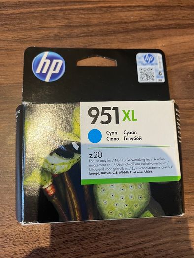 Hp 951xl cyan ink toner