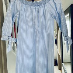 ff shoulder summer shirt dress tunic NEW