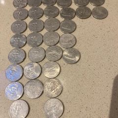 USA 5 cents commemorative lot of 32 coins