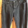 Mens Black Denim Levi 525 Straight Leg Jeans W36 L 29  includes Postage Image 3