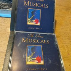 CDs from a compilation The Great Musicals