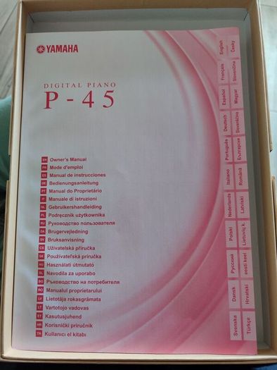 Yamaha P-45 Digital Piano + Stand - Pristine Condition