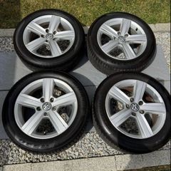 VW R16 Alloys & nearly new Hanckook tyres