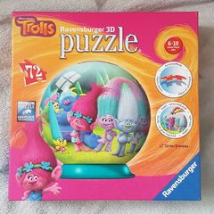 Trolls 3d puzzles+stickers