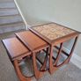 G plan Astro tiled nest of tables Image 7