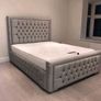 Double & King Size Bed Frame With Mattress Opt Image 5