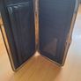 Wallet/Womens Hard Case Embossed Black Wallet .. Price Drop Image 4