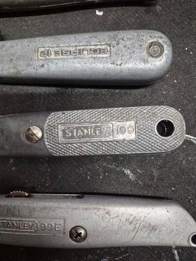 3 x Stanley Knife and Pad Saw