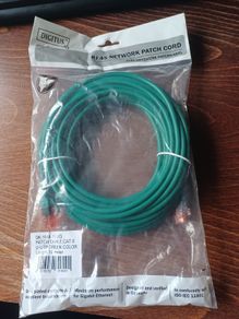 DIGITUS CAT 6 10m Ethernet Cable LAN Patch Cord - High-Speed - 1000 MBps 1GB Cat6 RJ45 - Gigabit Ethernet CAT5 CAT6 CAT5E