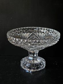 Crystal Footed Bowl
