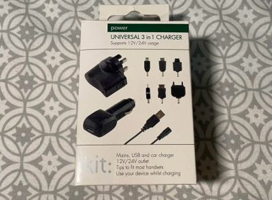 Universal 3 in 1 Charger