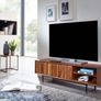 Elegant Sheesham TV Cabinet 123cm Wooden TV Stand. Image 2