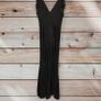 Bariano Black Embellished Evening Gown UK 12 Image 2