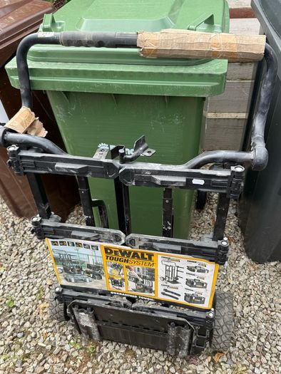 DEWALT Toughsystem Folding Trolley Black