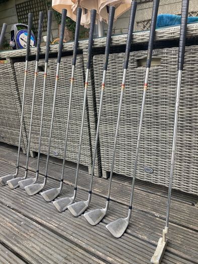Full set golf clubs and bag