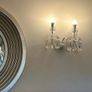 Handmade Waterford Crystal Chandelier and side lights Image 3
