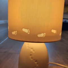 Belleek nursery lamp