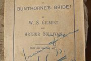 1911 Patience, Bunthorne' Bride By W.s. Gilbert And  Arthur Sulivan In Fair Condition.  See Photos For Same.