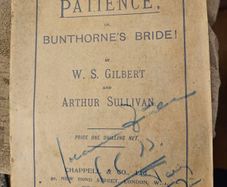 1911 Patience, Bunthorne' Bride By W.s. Gilbert And  Arthur Sulivan In Fair Condition.  See Photos For Same.
