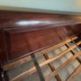 Solid Mahogany Super King Sleigh Bed + 2  Lockers Image 9