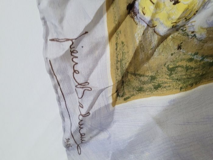 Vintage Pierre Balmain silk scarf