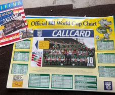 Ireland World Cup Posters 1990 1994 2000 FAI Telecom Eireann Memorabilia