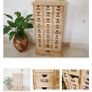 Vintage Apothecary Cabinet Rustic Industrial Narrow Tallboy Tall Chest Drawers Image 2