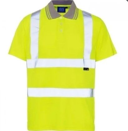 Hi viz work polo