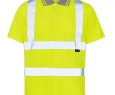 Hi viz work polo