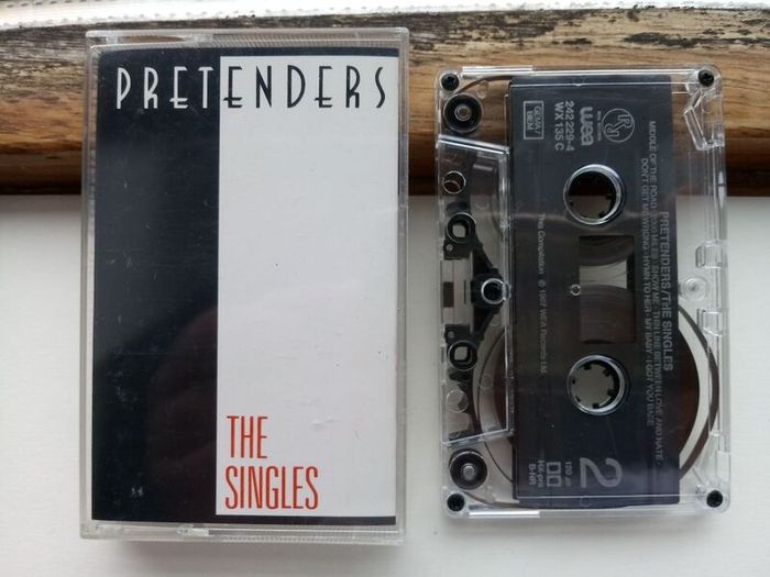 Pretenders "The Singles" Cassette Tape