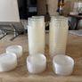 240ml Clear Plastic Ring Lock Container & Lid Image 3