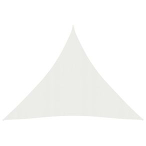 Sunshade Sail 160 g/m.sqr White 4.5x4.5x4.5 m HDPE