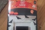Halloween bat gauze